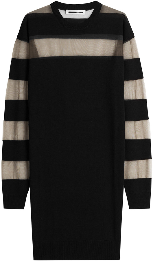 mcq sweater dress