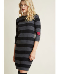 Sugarhill Boutique Sweetest Stripes Sweater Dress In 10