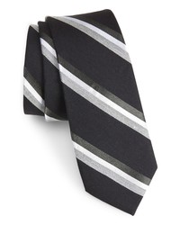 1901 Turrisi Stripe Silk Tie