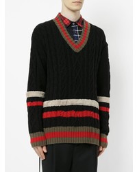 Education From Youngmachines Stripe Detail Jumper