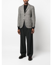 Lardini Houndstooth Single Breasted Blazer