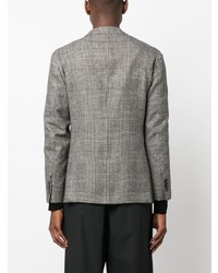 Lardini Houndstooth Single Breasted Blazer