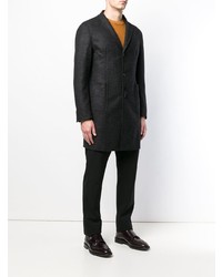 Tagliatore Houndstooth Single Breasted Coat