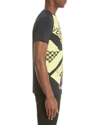 Versace Jeans Houndstooth Collage T Shirt