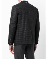 Thom Browne Houndstooth Pattern Wool Blazer