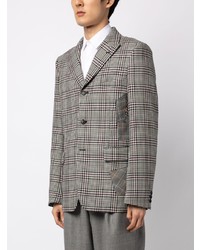 Junya Watanabe MAN Houndstooth Pattern Wool Blazer
