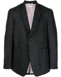 Thom Browne Houndstooth Pattern Wool Blazer