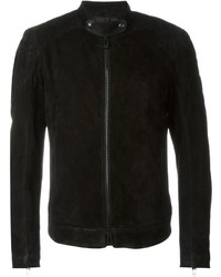 Belstaff Zip Front Leather Jacket