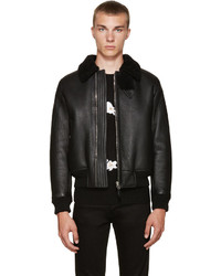 Givenchy Black Shearling Jacket