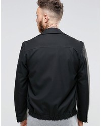 Asos Brand Tailored Jacket With Elasticated Back