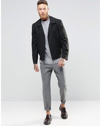 Asos Brand Tailored Jacket With Elasticated Back