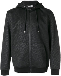 Love Moschino Branded Hooded Zip Up Jacket