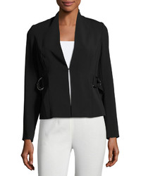 Laundry by Shelli Segal Buckle Strap Crepe Jacket