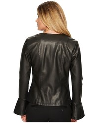 Calvin Klein Center Zip Jacket With Flare Sleeve Clothing
