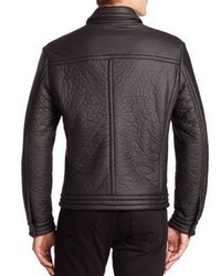 Versace Collection Long Sleeve Textured Jacket