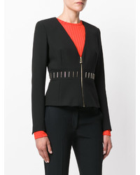 Versace Collection Zipped Fitted Jacket