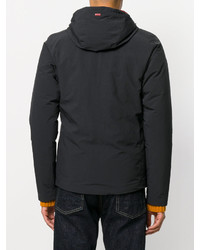 Herno Contrast Detail Hooded Jacket