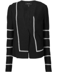 Derek Lam Contrasting Piping Fitted Jacket