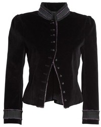 Marc Jacobs Cotton Velvet Victorian Jacket