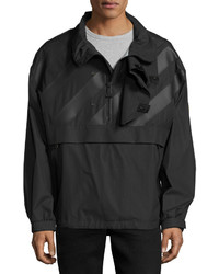 Moncler Donville Wind Resistant Jacket Black