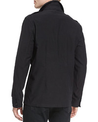 Tom Ford Finely Corded Shirt Jacket Black