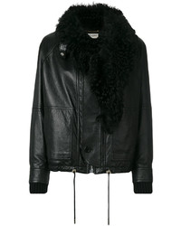 Saint Laurent Fur Trim Jacket