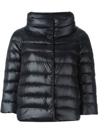 Herno Cropped Sleeve Padded Jacket