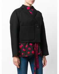 Proenza Schouler Knitted Detail Cropped Jacket