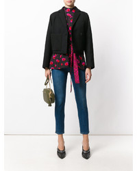 Proenza Schouler Knitted Detail Cropped Jacket