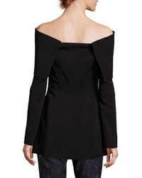 Yigal Azrouel Off The Shoulder Suiting Jacket
