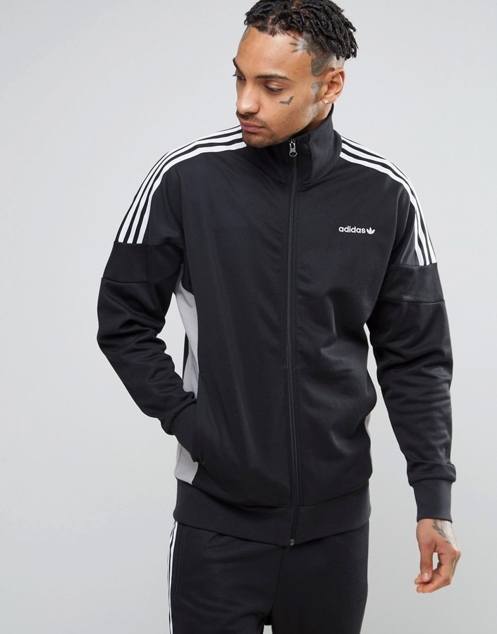 Sale > adidas all black track jacket > in stock