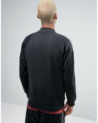 adidas Originals Superstar Track Jacket In Black Bk5921