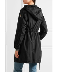 Moncler Ortie Hooded Shell Jacket Black