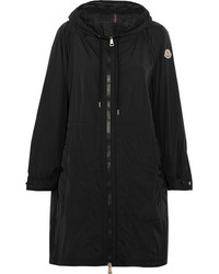 Moncler Ortie Hooded Shell Jacket Black