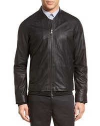 Vince Perforated Leather Jacket