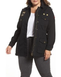 Melissa McCarthy Plus Size Seven7 Patched Cargo Jacket