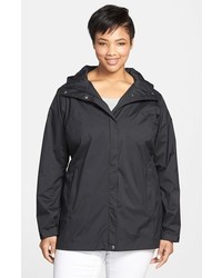 Columbia Plus Size Splash A Little Modern Classic Fit Waterproof Rain Jacket