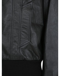 Saint Laurent Nappa Leather Shirt Jacket