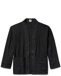 SASQUATCHfabrix. Sashiko Stitched Cotton Hanten Jacket