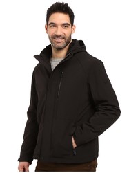 Calvin Klein Softshell Hoodie With Faux Sherpa Lining Jacket