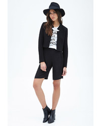 Forever 21 Textured Collarless Jacket
