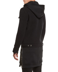 Givenchy Trompe Loeil Hooded Jacket Black