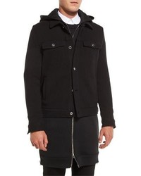 Givenchy Trompe Loeil Hooded Jacket Black