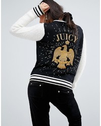 Juicy Couture Varsity Jacket With Eagle