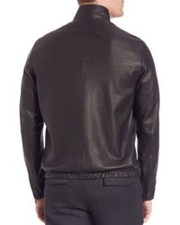 Theory Vash Kelleher Leather Jacket