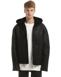 Yeezy Waxed Shearling Oversize Jacket