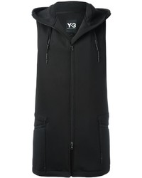 Y-3 Sleeveless Hooded Jacket