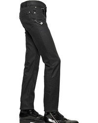 Versus 165cm Slim Stretch Coated Denim Jeans
