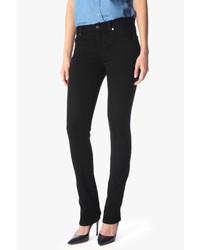 7 For All Mankind Slim Illusion Luxe Kimmie Straight In Black