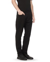 Alexander Wang Cotton Canvas Twill Jeans With Leather Back Pocket